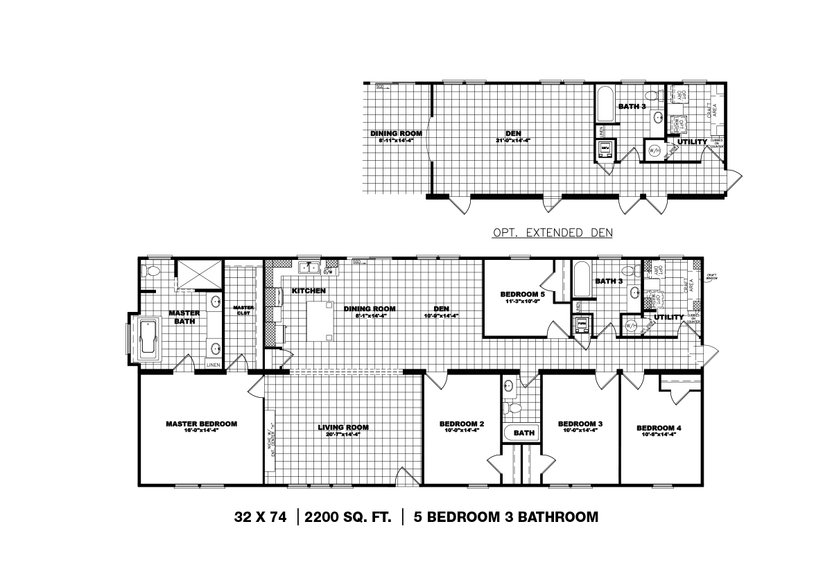 The Patriot Home The Hamilton For Sale by Texas Built Mobile Homes